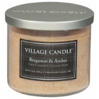 Village Candle® Gentlemen's Collection Bergamot & Amber Candle Perspective: Main