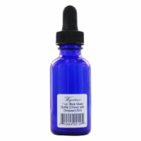 Wyndmere Naturals Cobalt Blue Glass Bottle with Dropper, 1 Ounces