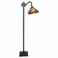 CHLOE Lighting INNES Tiffany-style 1 Light Reading Floor Lamp 11 Wide