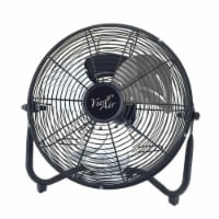 Vie Air VA-12 12 in. High Velocity All Metal Tilting 3 Speed Floor Fan