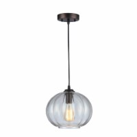 CARY Industrial Oil Rubbed Bronze 1 Light Ceiling Pendant 10 Wide
