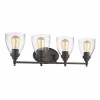 Chloe Lighting CH2S004RB30-BL4 Elissa Transitional 4 Light Rubbed Bronze Bath Vanity Light Cl