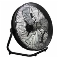 Vie Air VA-20W 20 in. Industrial Floor Drum Fan with 3 Speed & 360 Tilt Head