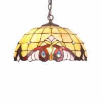 Lighting ANNA Victorian 2 Light Dark Bronze Ceiling Pendant 16 Wide