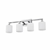Lighting JANE Contemporary 4 Light Chrome Bath Vanity Fixture 29 Width