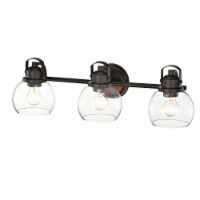 Lighting JANICE Contemporary 3 Light Rubbed Bronze Bath Vanity Fixture 26 Width
