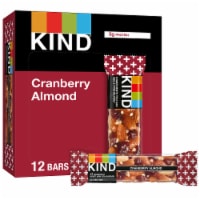 KIND Gluten Free Cranberry Almond Healthy Snack Bars