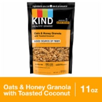 KIND HEALTHY GRAINS Oats & Honey Granola with Toasted Coconut Healthy Snack Mix