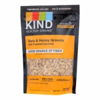 Kind Healthy Grains Oats and Honey Clusters with Toasted Coconut - 11 oz - Case of 6
