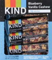 KIND Blueberry Vanilla & Cashew Fruit & Nut Bars