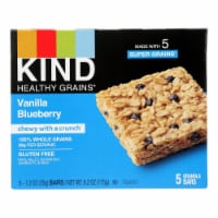 KIND Healthy Grains® Vanilla Blueberry Chewy with a Crunch® Granola Bars