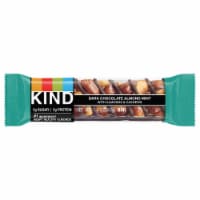 KIND® Dark Chocolate Almond Mint Gluten Free Nut Bar Perspective: Main