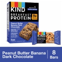 KIND Breakfast Protein Peanut Butter Banana Dark Chocolate Breakfast Bars