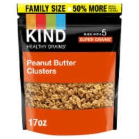 KIND HEALTHY GRAINS Family Size Peanut Butter Granola Clusters Snack Mix