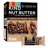 KIND Nut Butter Chocolate Peanut Butter Snack Bars Perspective: Main