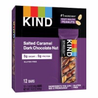 KIND® Salted Caramel Dark Chocolate Nut Bars Perspective: Main