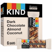 KIND Dark Chocolate Almond Coconut Nut Bars Perspective: Main