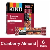 KIND Cranberry Almond Fruit and Nut Bars Perspective: Main