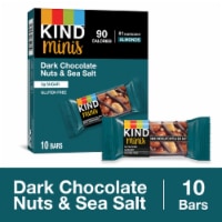 KIND Minis Gluten Free Dark Chocolate Nuts and Sea Salt Healthy Snack Bars