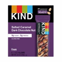 KIND® Salted Caramel Dark Chocolate Nut Bars - Gluten Free Perspective: Main