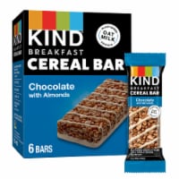 KIND Breakfast Gluten Free Chocolate with Almonds Cereal Bars