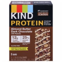 KIND Almond Butter Dark Chocolate Protein Nut Bars Perspective: Main