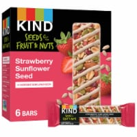 KIND Strawberry Sunflower Bars Perspective: Main