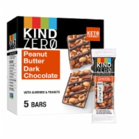 KIND ZERO Peanut Butter Dark Chocolate Nut Bars