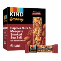 KIND Paprika Nuts & Mesquite Smoked Sea Salt Nut Bars Perspective: Main