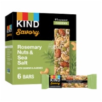 KIND Savory Rosemary Nuts & Sea Salt Nut Bars Perspective: Main