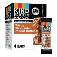 KIND Protein MAX Crispy Chocolate Peanut Butter Protein Bars Perspective: Main