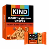 KIND Peanut Butter Dark Chocolate Healthy Grains Energy Bars Perspective: Main