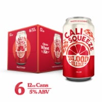 Cali Squeeze Blood Orange Wheat Ale Craft Beer Cans