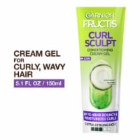 Garnier Fructis Style For Curly Hair Curl Sculpt Conditioning Cream Gel Coconut Water