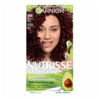 Garnier Nutrisse Nourishing Permanent Hair Color 415 Soft Mahogany Dark Brown Perspective: Main