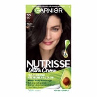 Garnier Nutrisse Nourishing Permanent Hair Color 20 Soft Black Perspective: Main
