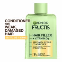 Garnier Fructis Hair Filler Strength Repair Conditioner Sulfate Free for Weak, Damaged Hair Perspective: Main