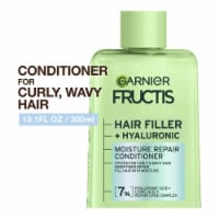 Garnier Fructis Hair Filler Moisture Repair Conditioner Sulfate Free for Curly & Wavy Hair Perspective: Main