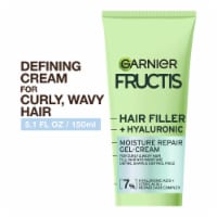Garnier Fructis Hair Filler Moisture Repair Leave in Gel Cream for Curly & Wavy Hair Perspective: Main