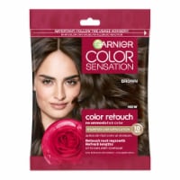 Garnier Color Sensation Color Retouch Hair Color Demi-Permanent for Root Regrowth Brown Perspective: Main