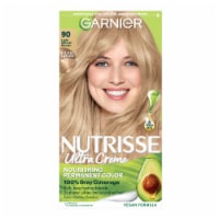 Garnier Nutrisse 90 Light Natural Blonde Macadamia Nourishing Hair Color Creme
