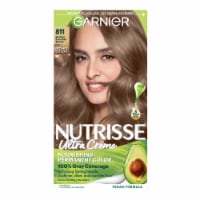Garnier Nutrisse Nourishing Permanent Hair Color 80 Medium Extra Ash Blonde Perspective: Main