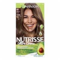 Garnier Nutrisse Nourishing Permanent Hair Color 61 Light Extra Ash Brown Perspective: Main