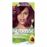 Garnier Nutrisse Nourishing Permanent Hair Color 42 Deep Burgundy Perspective: Main
