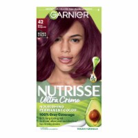 Garnier Nutrisse Nourishing Permanent Hair Color 42 Deep Burgundy Perspective: Main