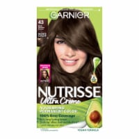 Garnier Nutrisse Nourishing Permanent Hair Color 43 Dark Golden Brown Perspective: Main