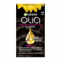 Garnier Olia Oil Powered Permanent Hair Color 4.0 Dark Brown Perspective: Main