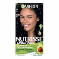 Garnier Nutrisse Nourishing Permanent Hair Color 11 Blackest Black Perspective: Main