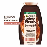 Garnier Whole Blends Coconut Oil and Cocoa Butter Smoothing Shampoo for Frizzy Hair Perspective: Main