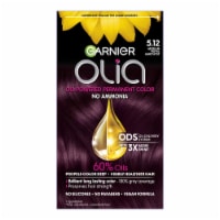 Garnier Olia Oil Powered 5.12 Medium Royal Amethyst Permanent Hair Color Perspective: Main
